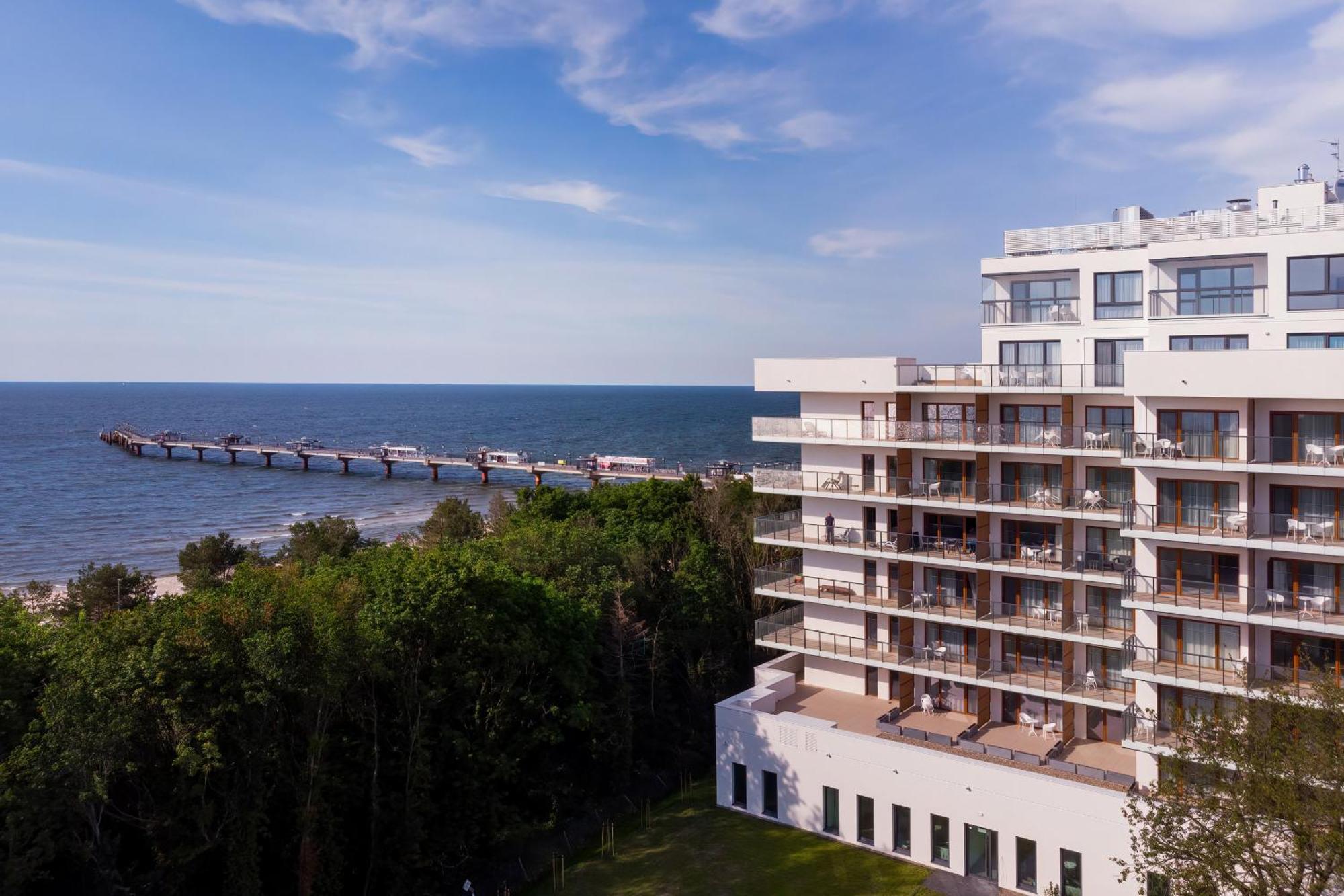 Aquamarina Prima Seaside Apartments By The Beach By Noclegi Renters เมียนซิดดรอแย ภายนอก รูปภาพ
